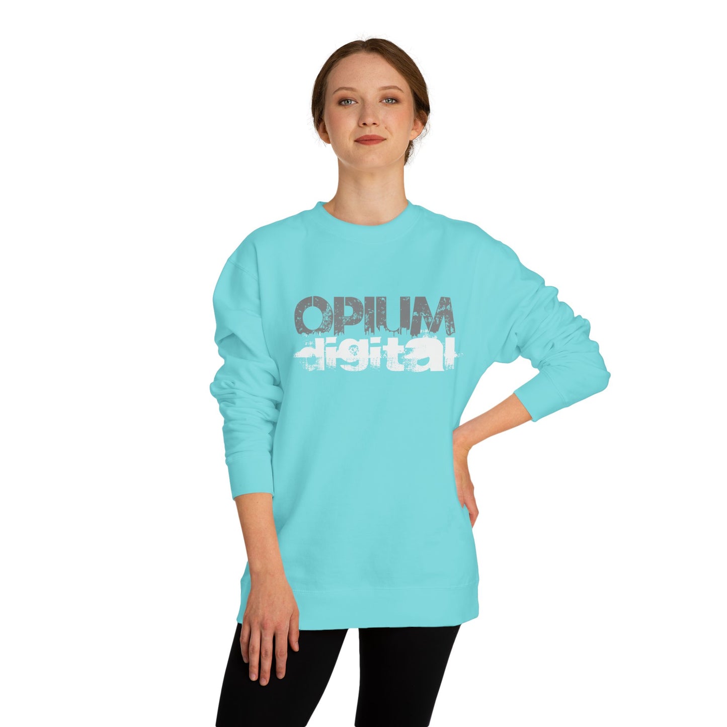 Opium Digital Unisex Crew Neck Sweatshirt