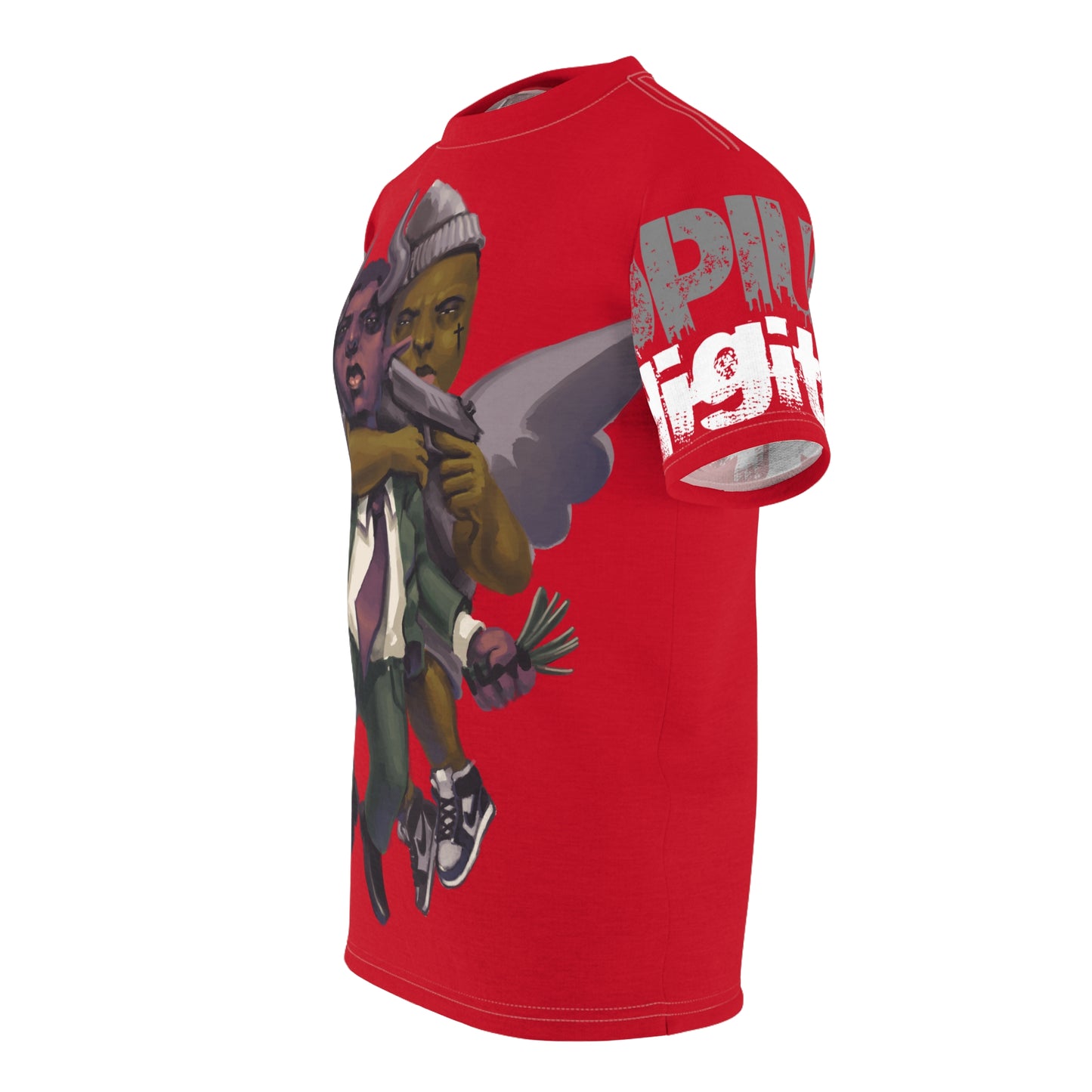 Eyes on GOD Unisex AOP Cut & Sew Tee