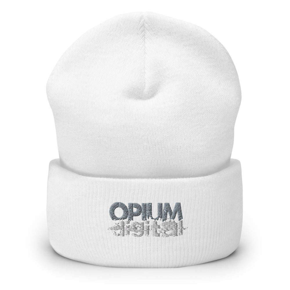 Opium Digital Cuffed Beanie