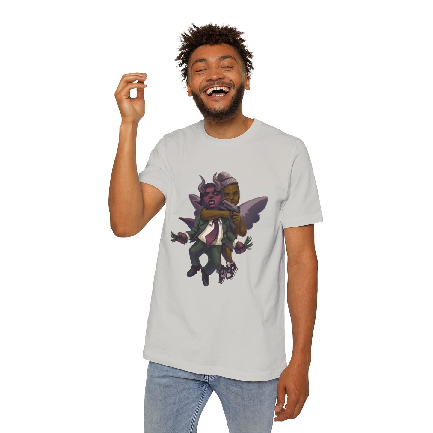 Eyes on GOD Unisex Short-Sleeve Jersey T-Shirt