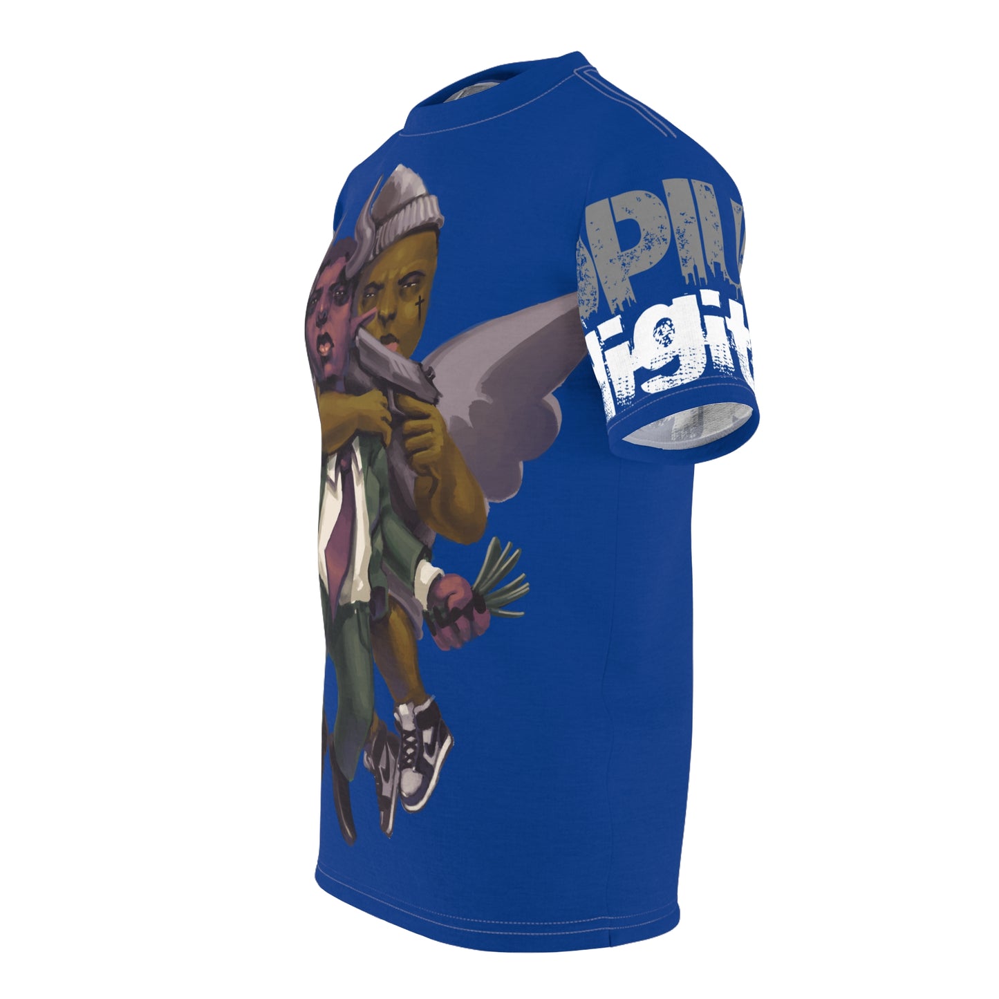 Eyes on GOD Unisex AOP Cut & Sew Tee