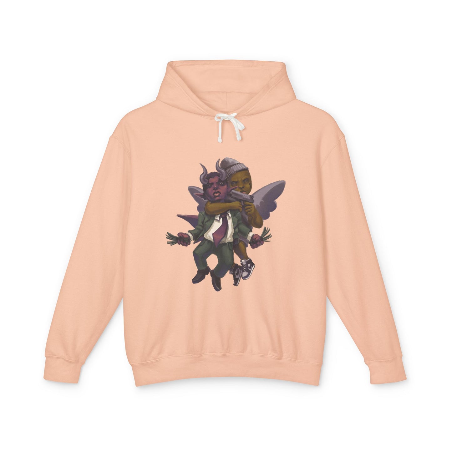 Eyes on God Unisex Lightweight Hooded Sweatshirt