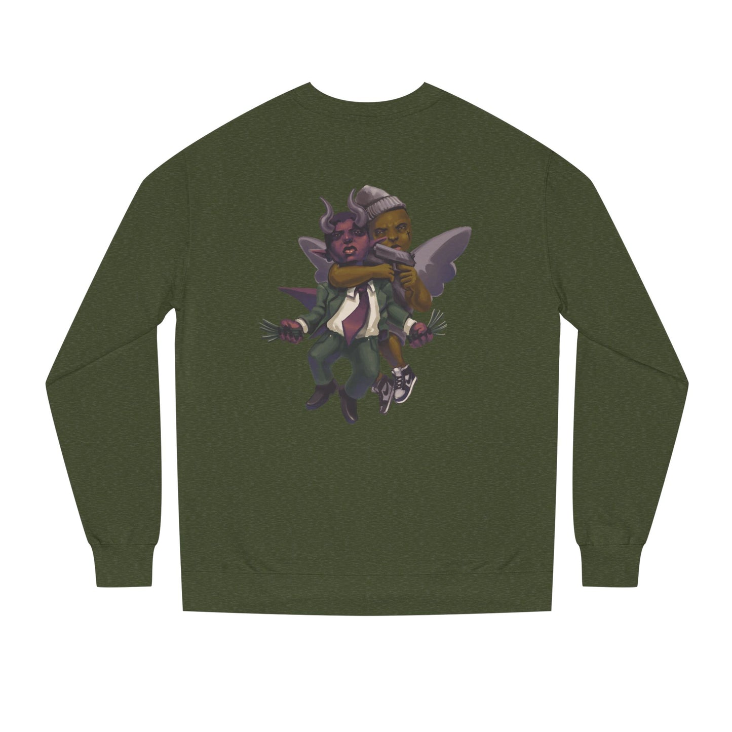 Opium Digital Unisex Crew Neck Sweatshirt