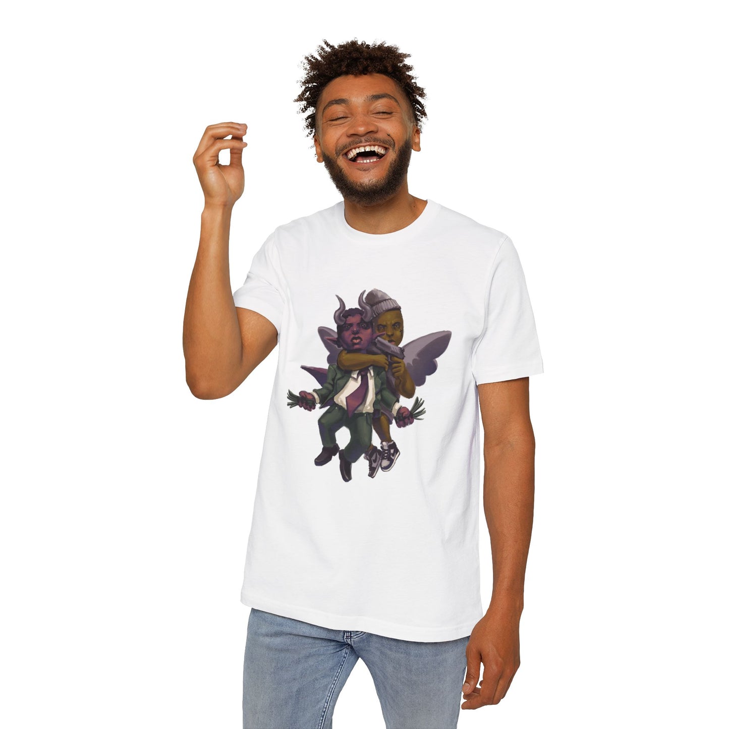 Eyes on GOD Unisex Short-Sleeve Jersey T-Shirt