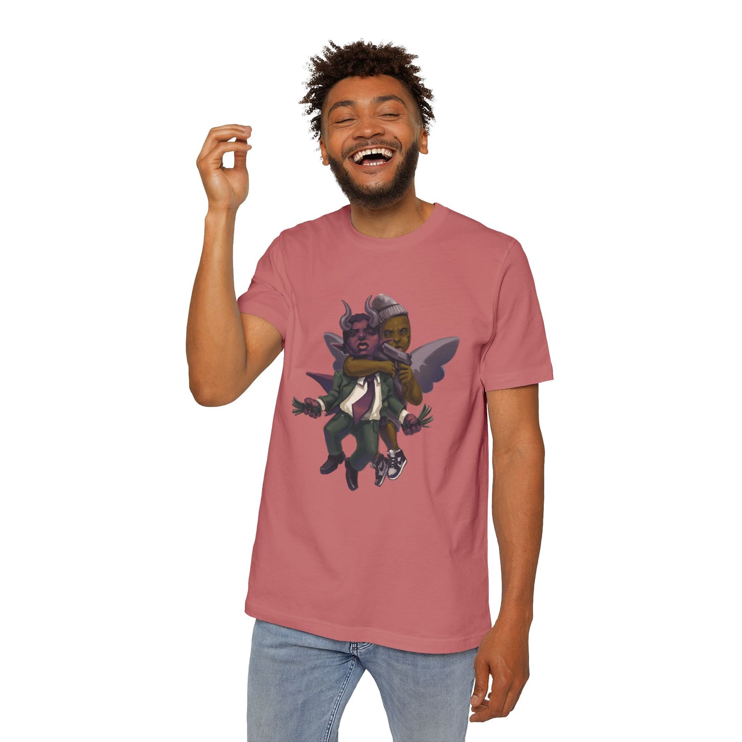 Eyes on GOD Unisex Short-Sleeve Jersey T-Shirt