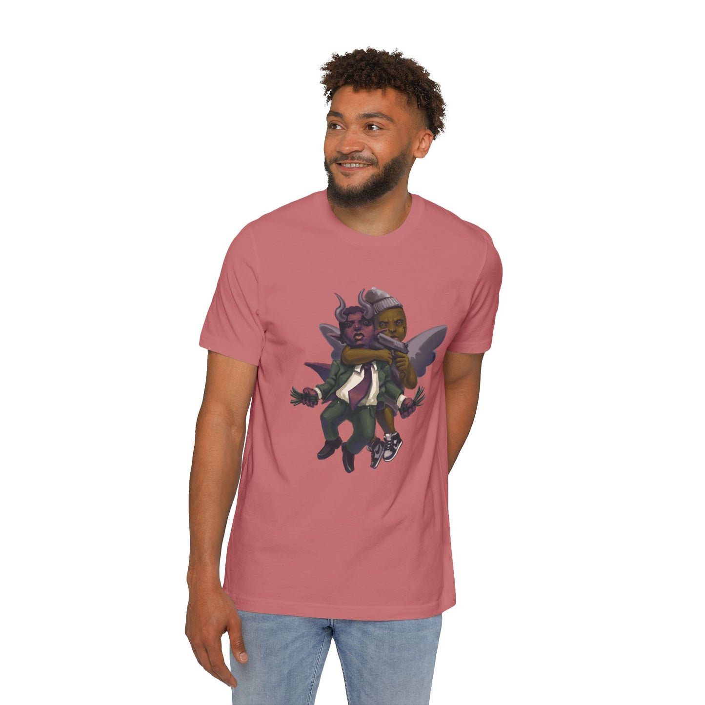 Eyes on GOD Unisex Short-Sleeve Jersey T-Shirt