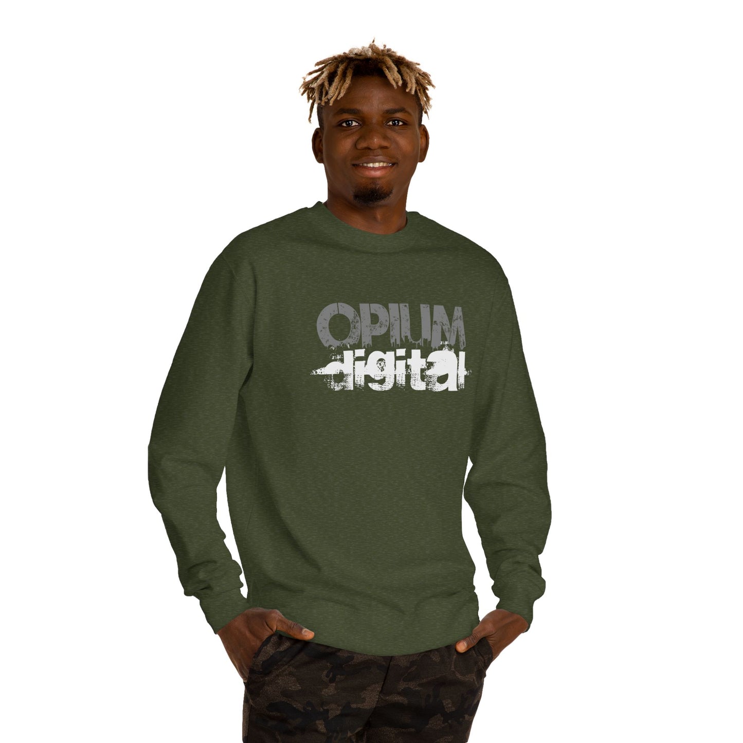 Opium Digital Unisex Crew Neck Sweatshirt