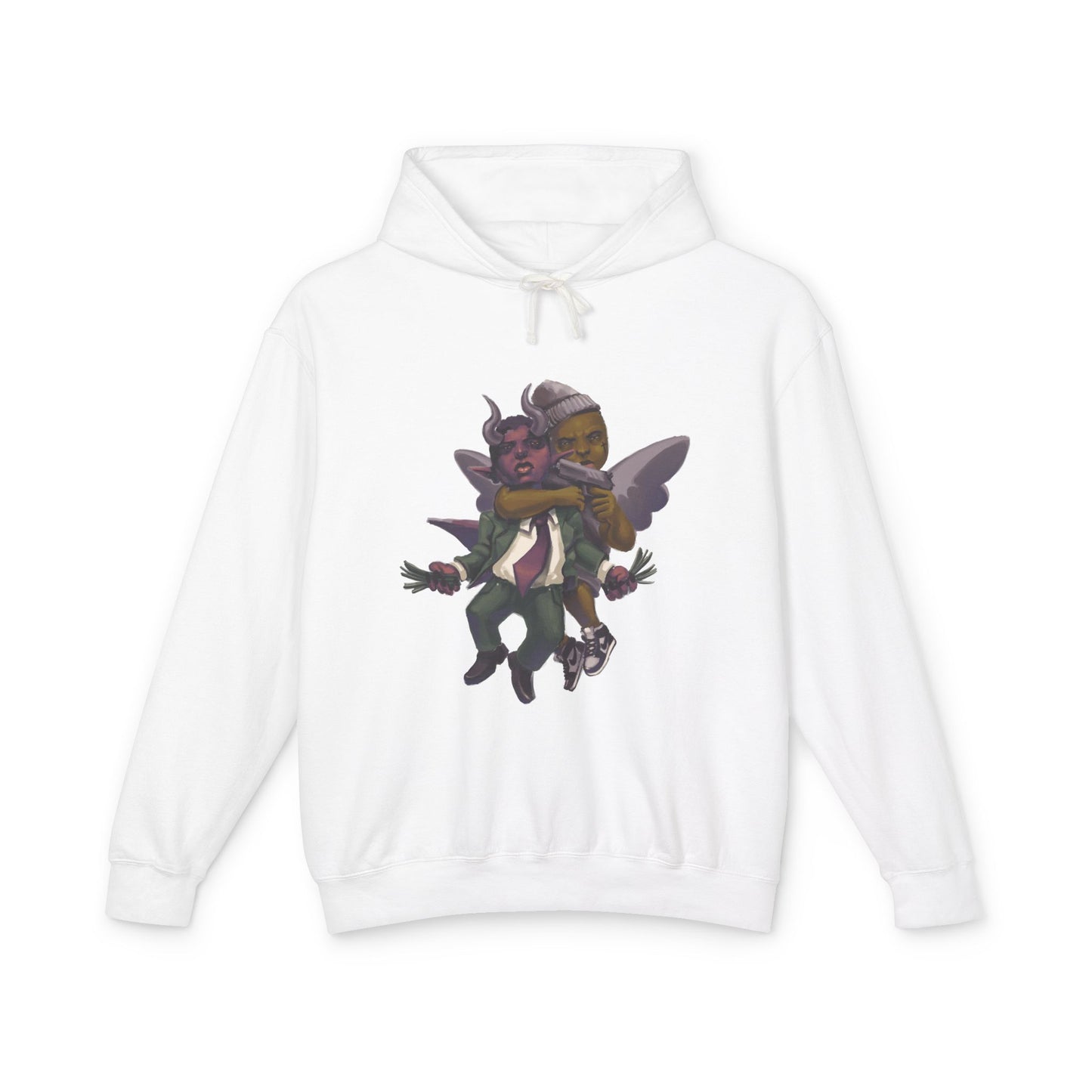 Eyes on God Unisex Lightweight Hooded Sweatshirt