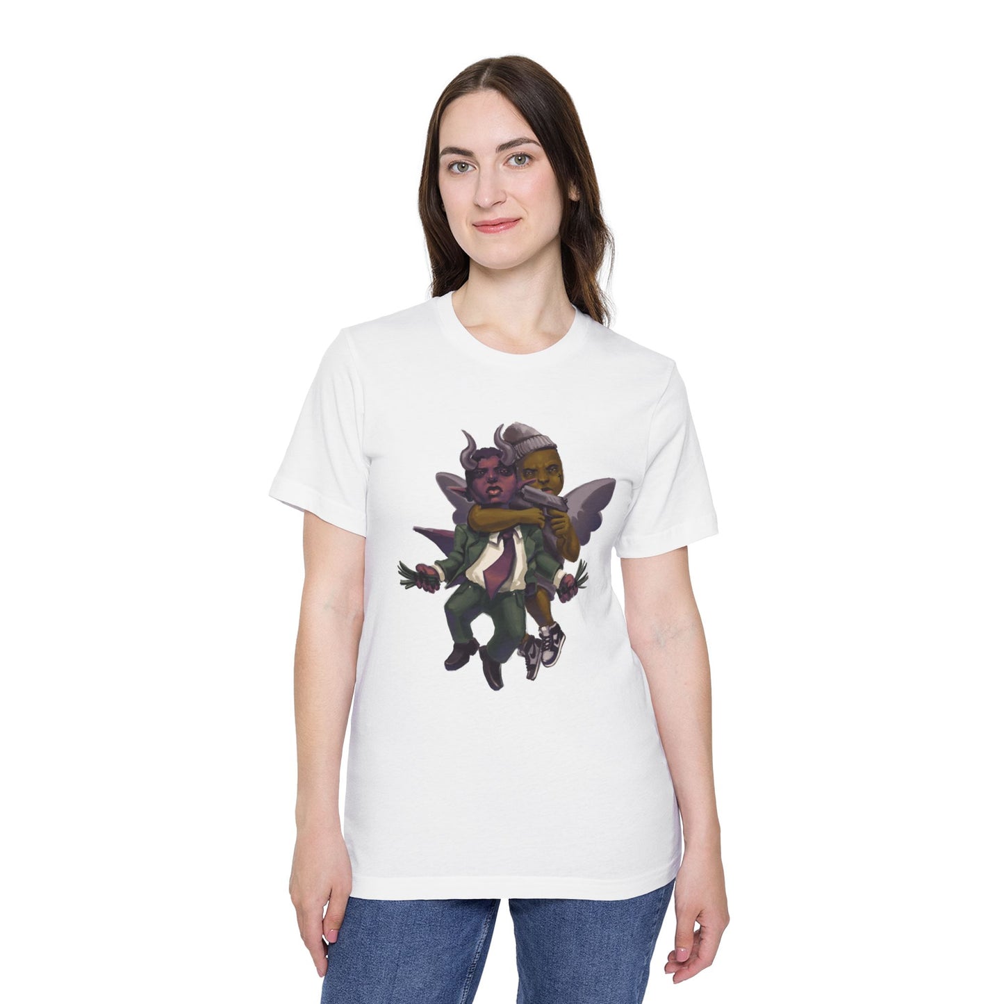 Eyes on GOD Unisex Short-Sleeve Jersey T-Shirt