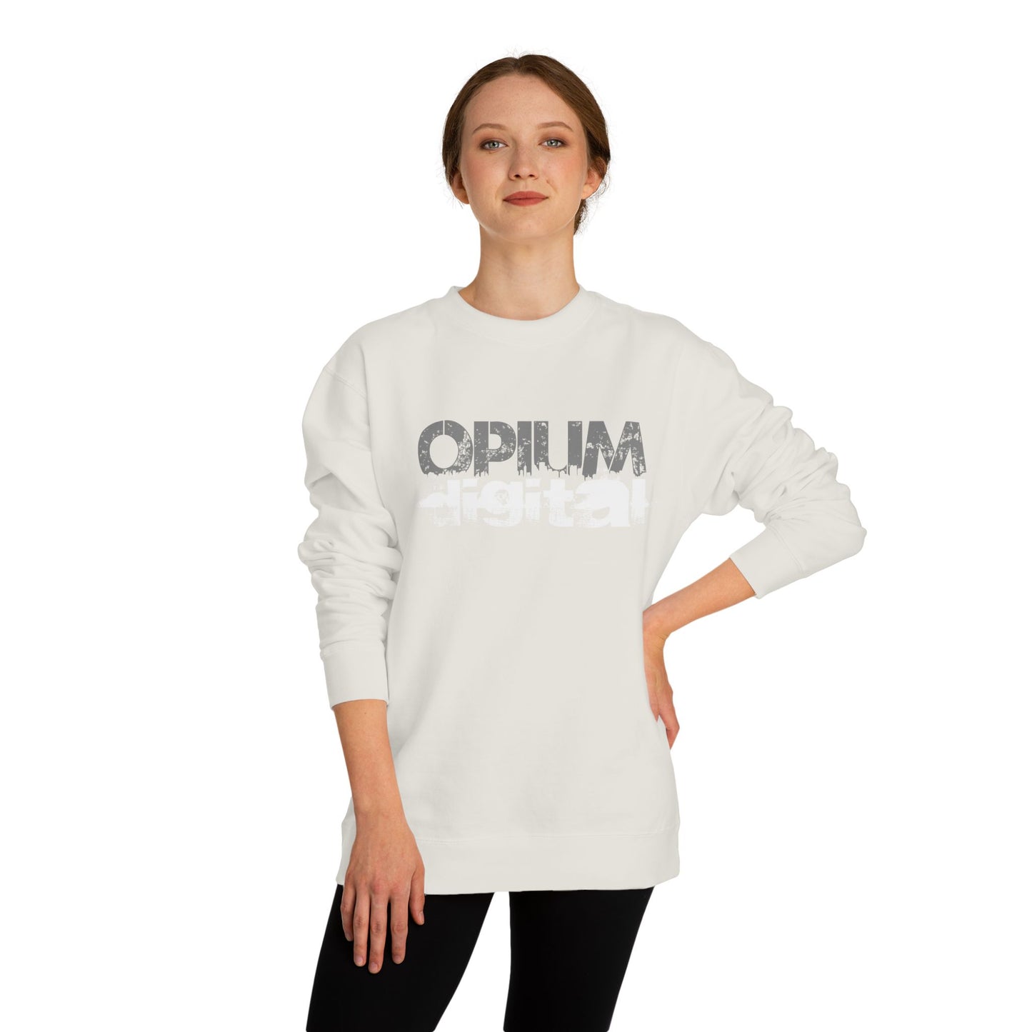Opium Digital Unisex Crew Neck Sweatshirt