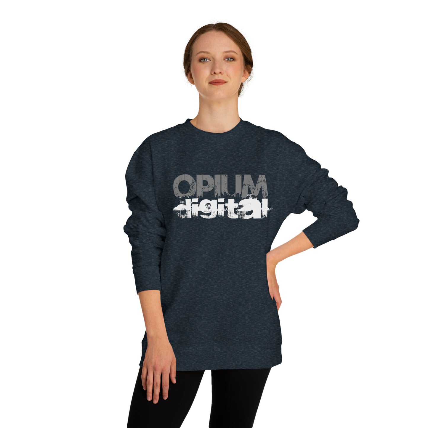 Opium Digital Unisex Crew Neck Sweatshirt