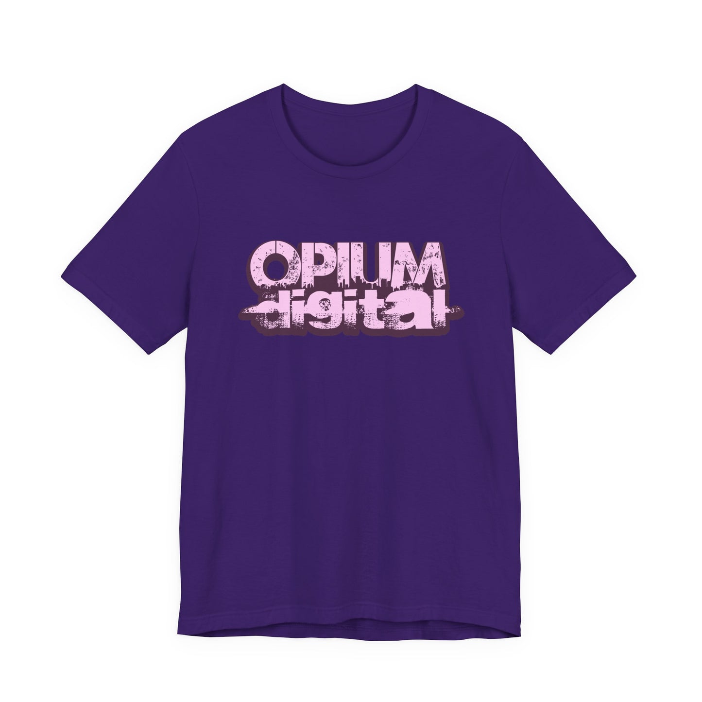 Opium Digital (Pink) Urban Vibe Graphic Tee, Streetwear Fashion, Unisex Short Sleeve T-Shirt, Casual Wear, Cool Gift Idea, Everyday Style