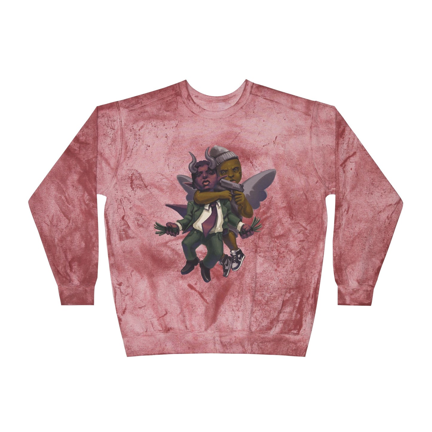 Eyes on GOD Colorful Unisex Crewneck Sweatshirt