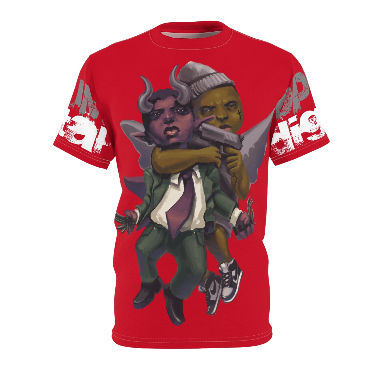 Eyes on GOD Unisex AOP Cut & Sew Tee