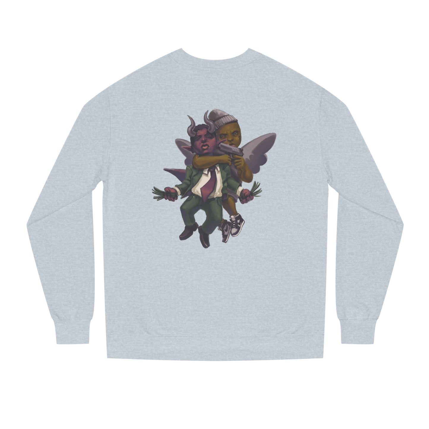 Opium Digital Unisex Crew Neck Sweatshirt
