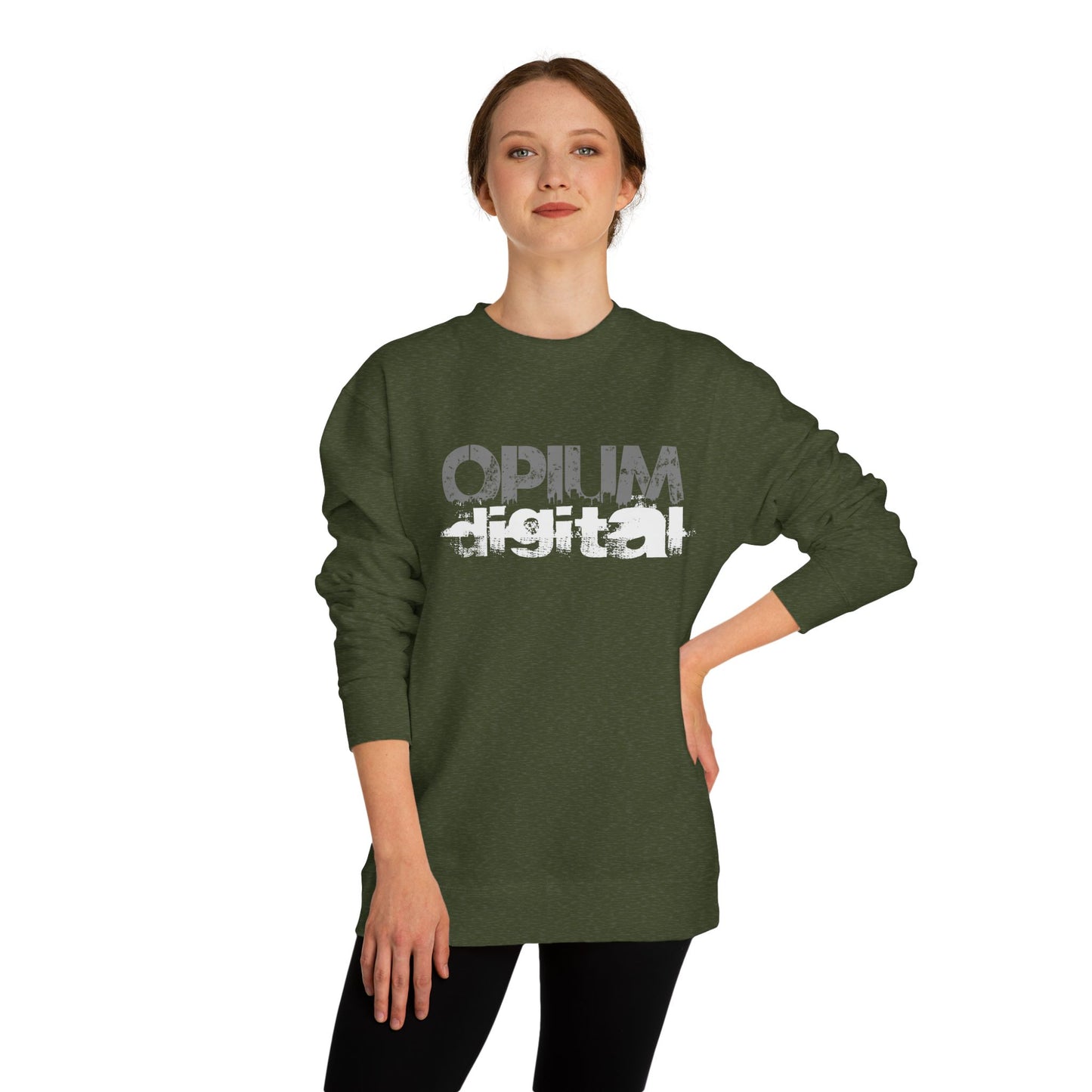 Opium Digital Unisex Crew Neck Sweatshirt
