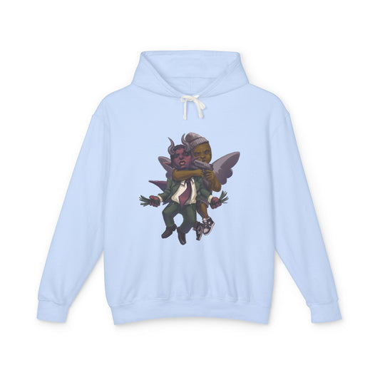 Eyes on God Unisex Lightweight Hooded Sweatshirt