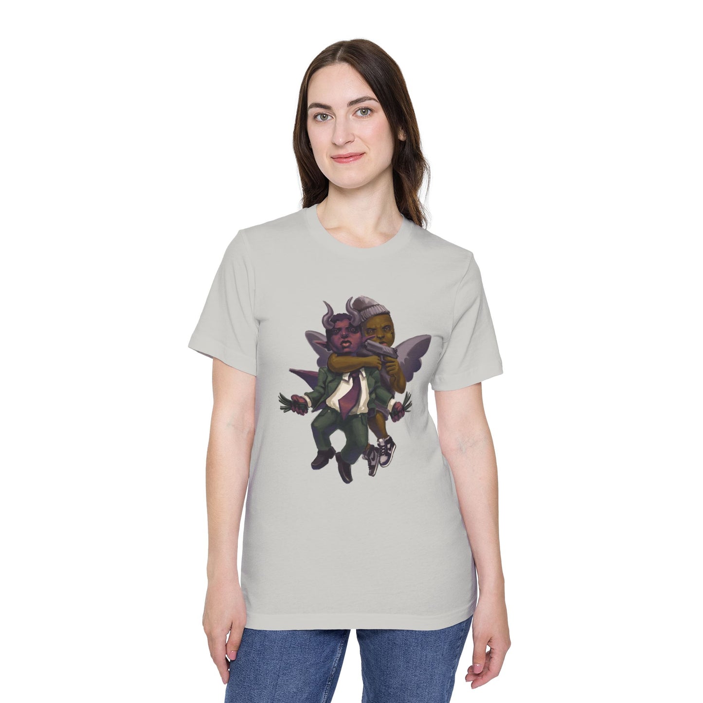 Eyes on GOD Unisex Short-Sleeve Jersey T-Shirt