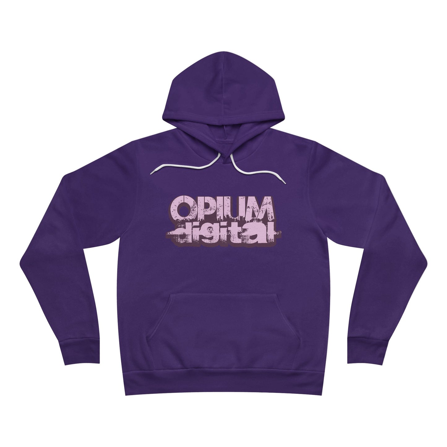 Opium Digital (Pink) Chill Vibes Unisex Hoodie with Artistic Graphics, Cozy Streetwear, Gift for Art Lovers, Casual Wear, Trendy Outfit