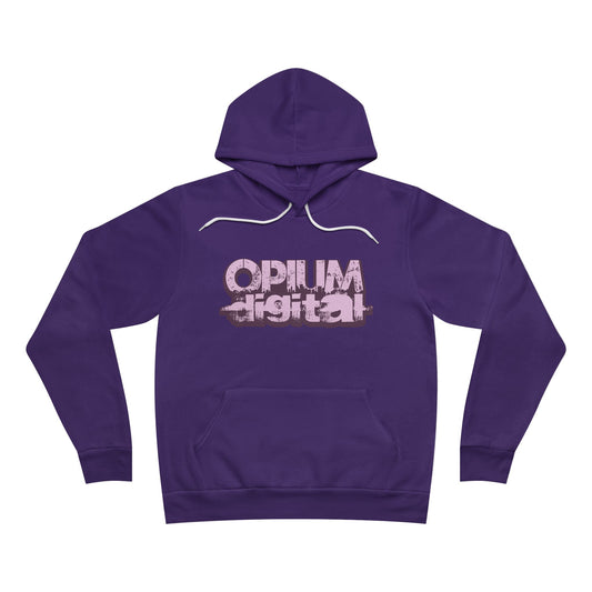 Opium Digital (Pink) Chill Vibes Unisex Hoodie with Artistic Graphics, Cozy Streetwear, Gift for Art Lovers, Casual Wear, Trendy Outfit