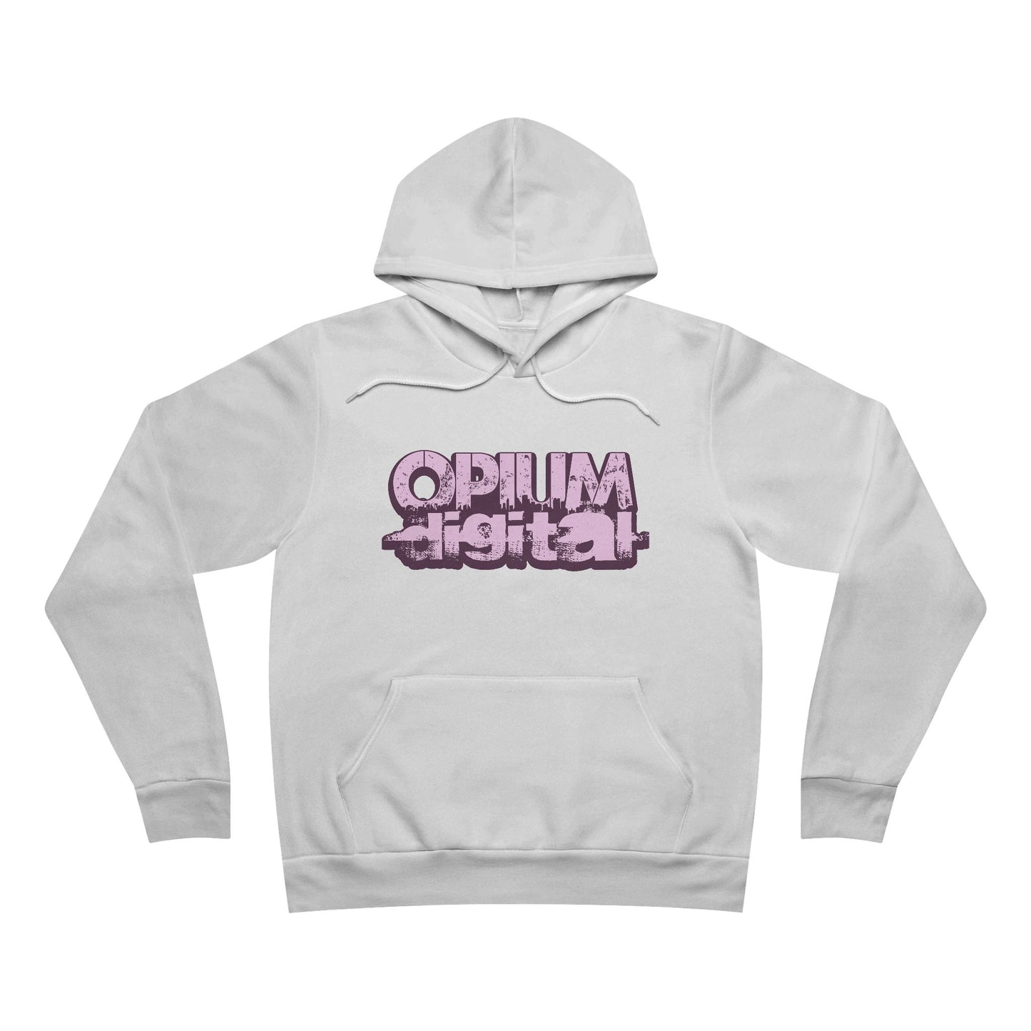 Opium Digital (Pink) Chill Vibes Unisex Hoodie with Artistic Graphics, Cozy Streetwear, Gift for Art Lovers, Casual Wear, Trendy Outfit