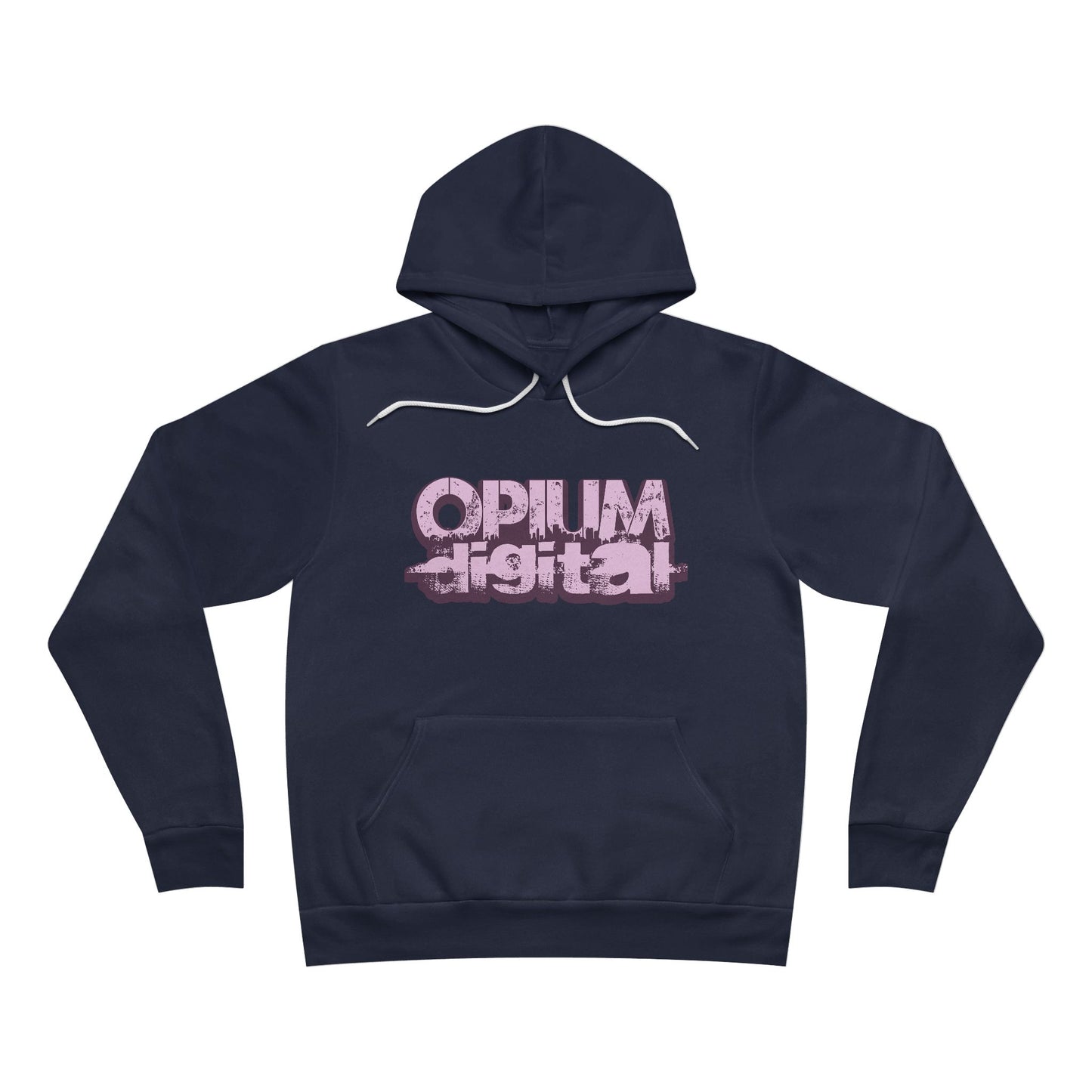 Opium Digital (Pink) Chill Vibes Unisex Hoodie with Artistic Graphics, Cozy Streetwear, Gift for Art Lovers, Casual Wear, Trendy Outfit