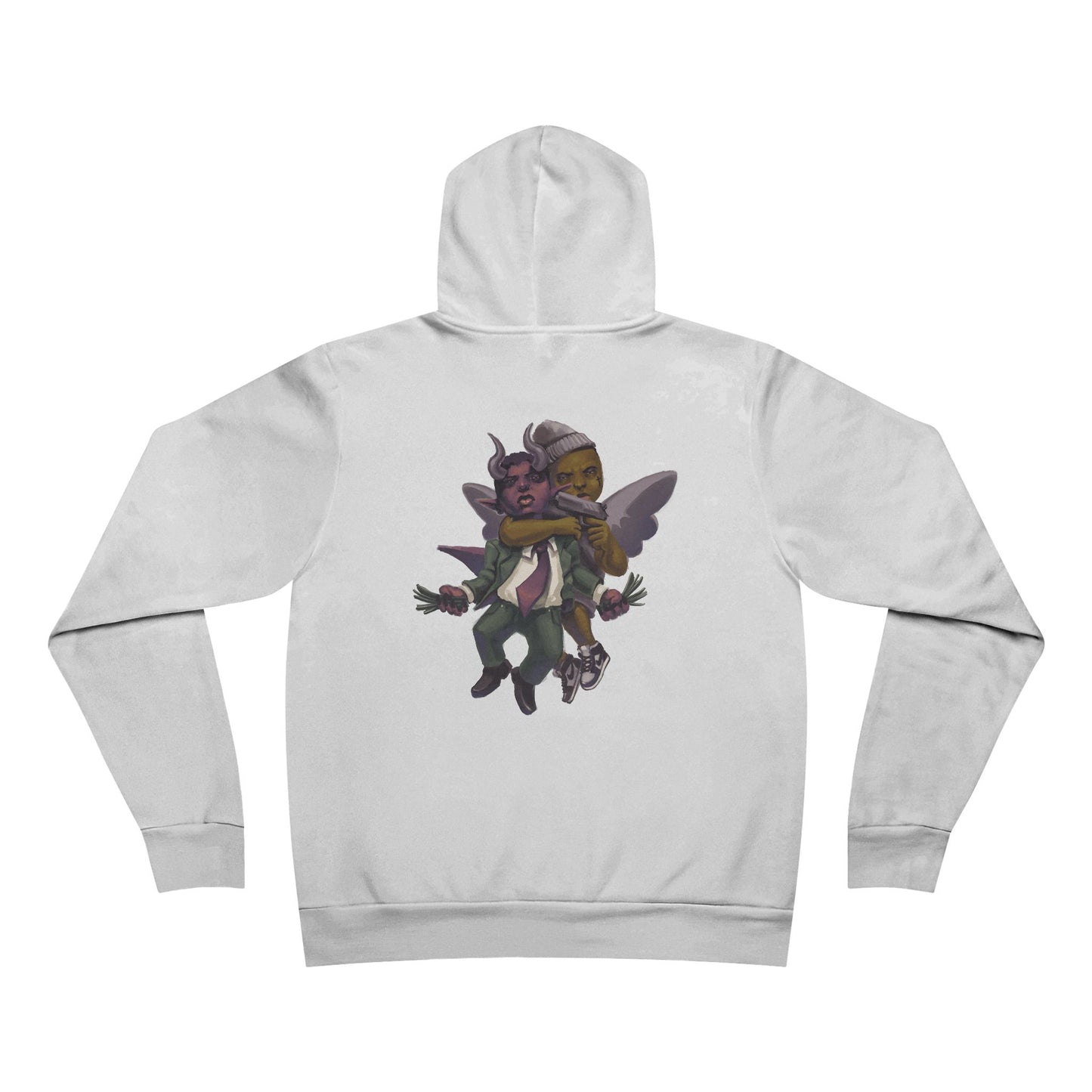 Opium Digital (Pink) Chill Vibes Unisex Hoodie with Artistic Graphics, Cozy Streetwear, Gift for Art Lovers, Casual Wear, Trendy Outfit