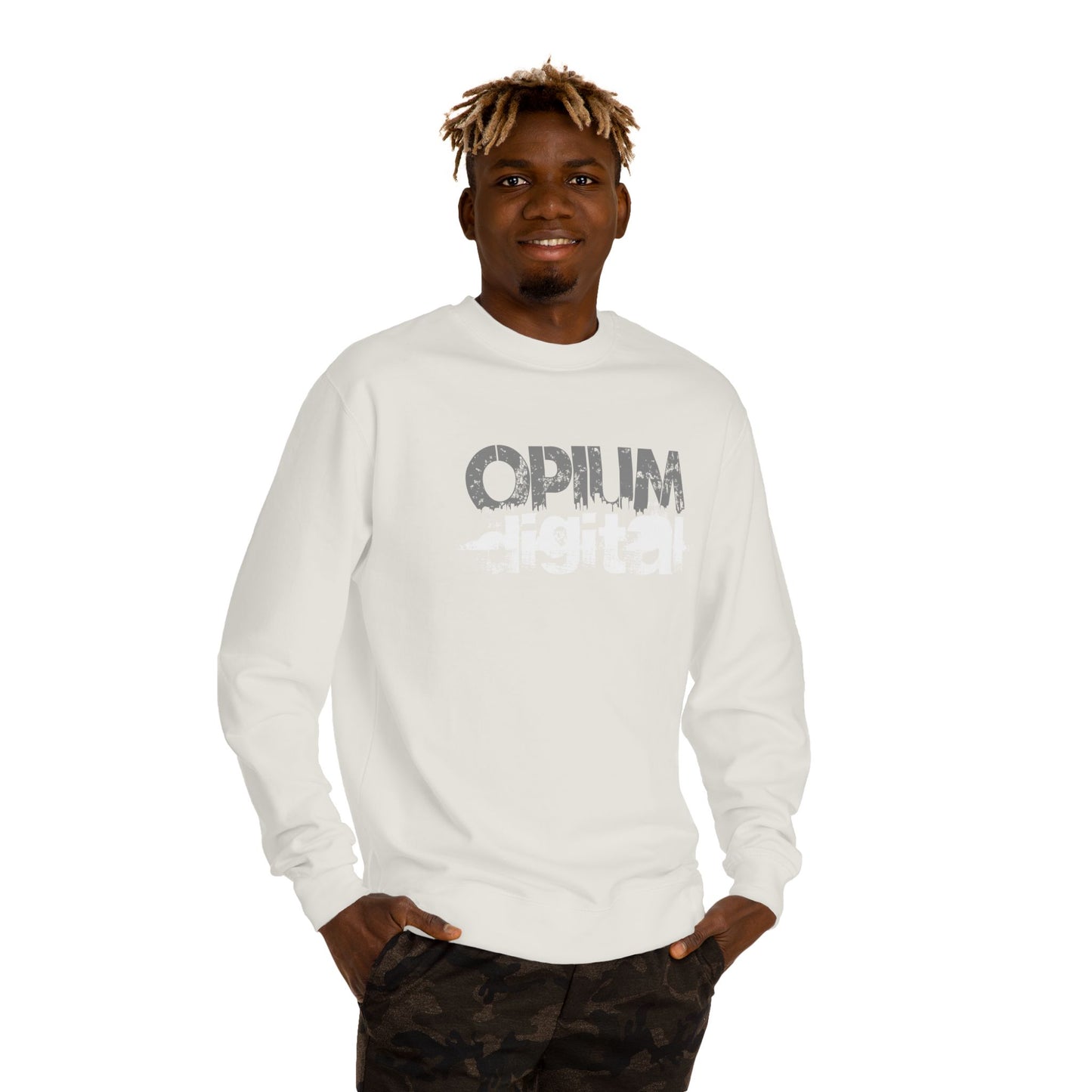Opium Digital Unisex Crew Neck Sweatshirt