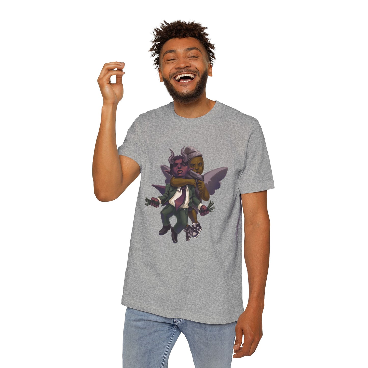 Eyes on GOD Unisex Short-Sleeve Jersey T-Shirt