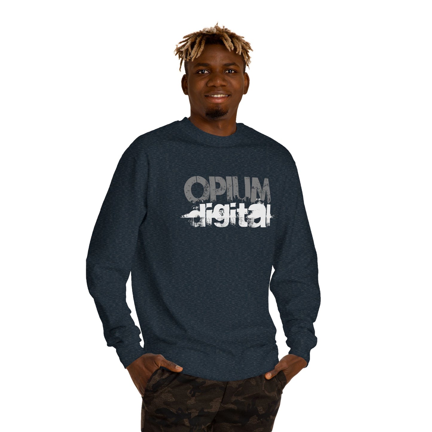 Opium Digital Unisex Crew Neck Sweatshirt