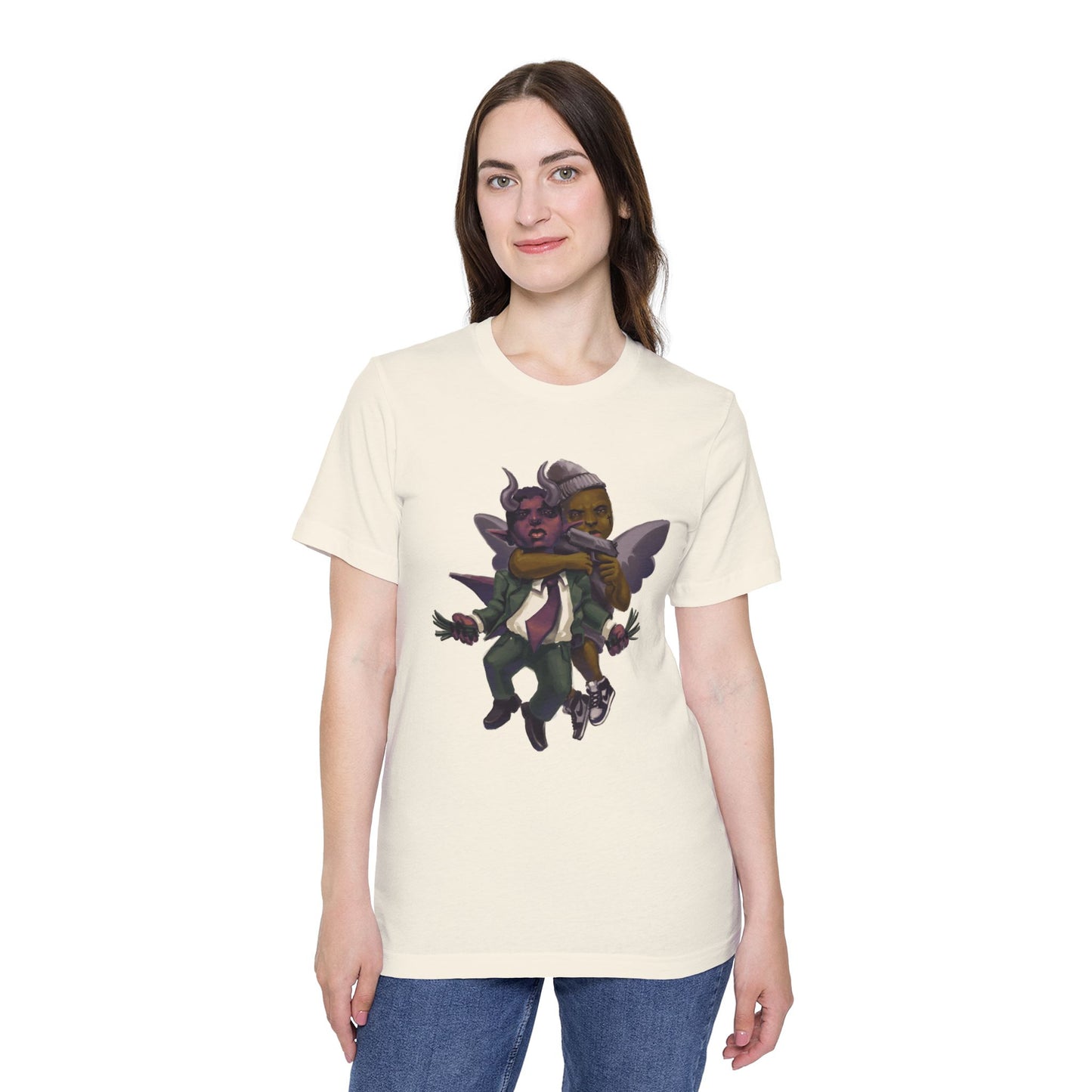 Eyes on GOD Unisex Short-Sleeve Jersey T-Shirt