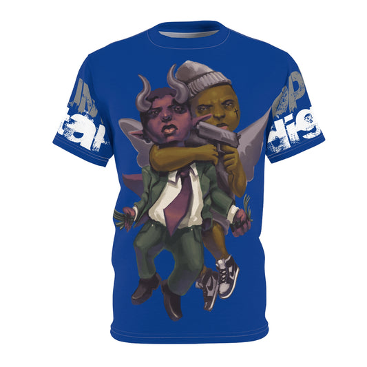 Eyes on GOD Unisex AOP Cut & Sew Tee