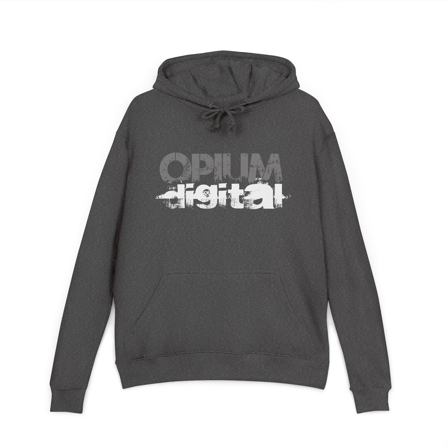 Opium Digital Unisex French Terry Hoodie, Casual Daily Wear, Street Fashion Style, Unique Gift for Creatives, Perfect for Holidays