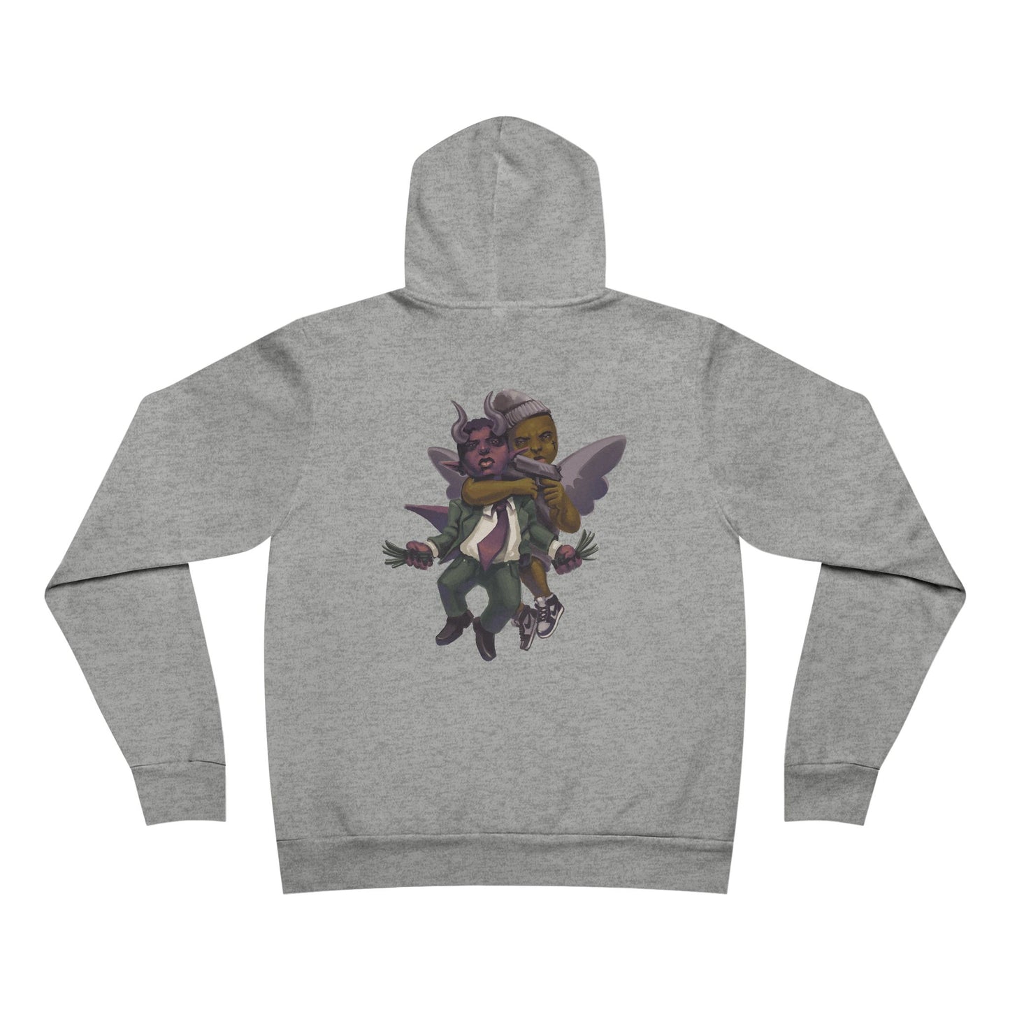 Opium Digital (Pink) Chill Vibes Unisex Hoodie with Artistic Graphics, Cozy Streetwear, Gift for Art Lovers, Casual Wear, Trendy Outfit