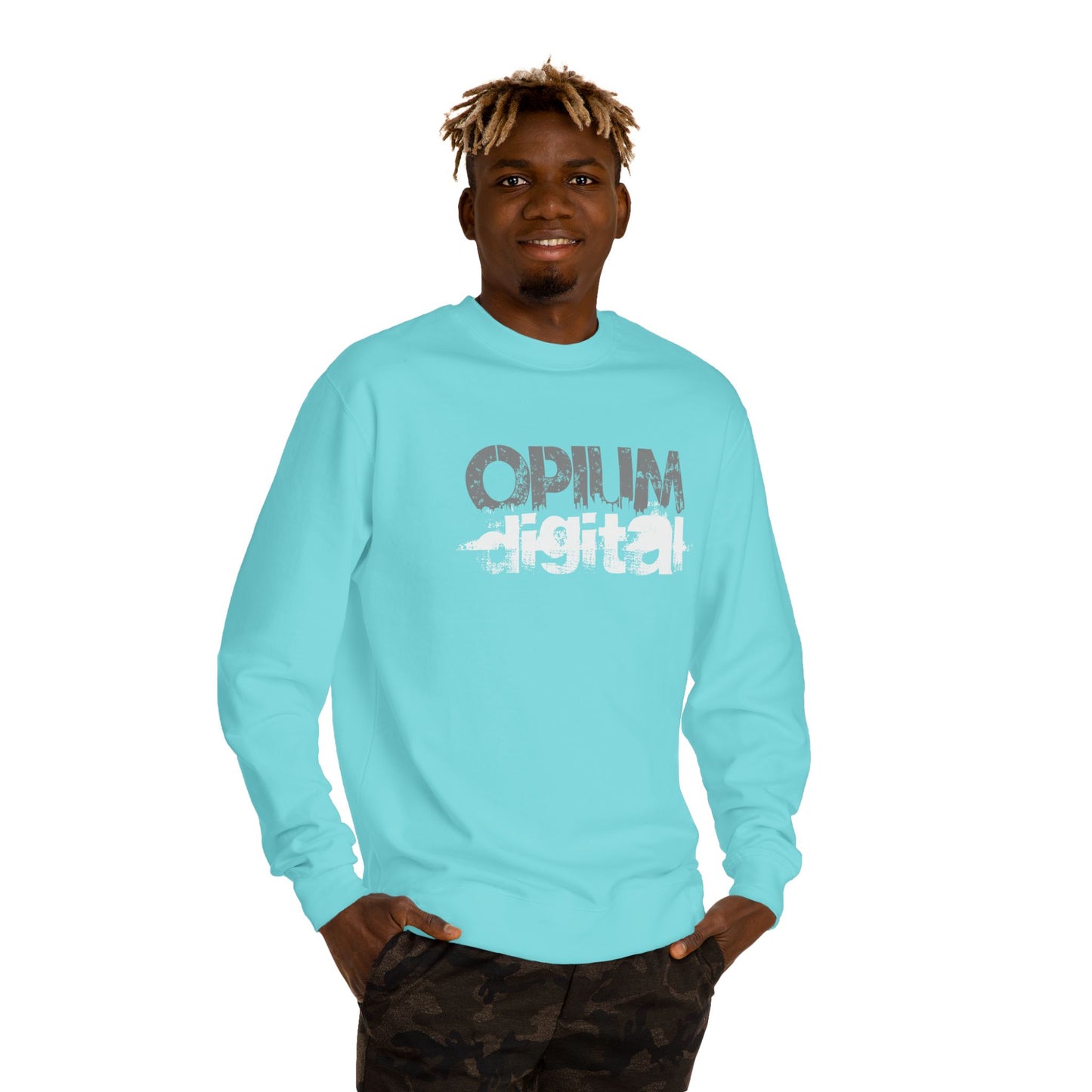 Opium Digital Unisex Crew Neck Sweatshirt