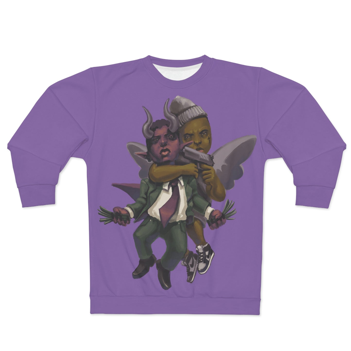 Eyes on GOD AOP Unisex Sweatshirt